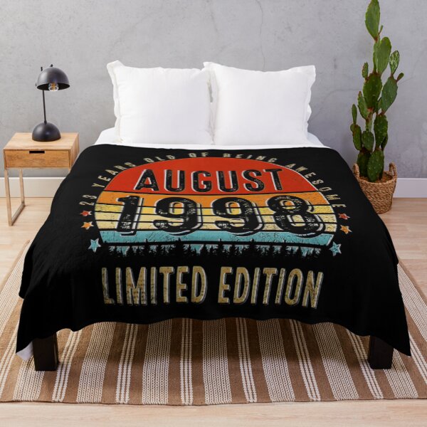 Item preview, Vintage 23rd Birthday Retro Born In August 1998 Men Women designed and sold by BargerStore.