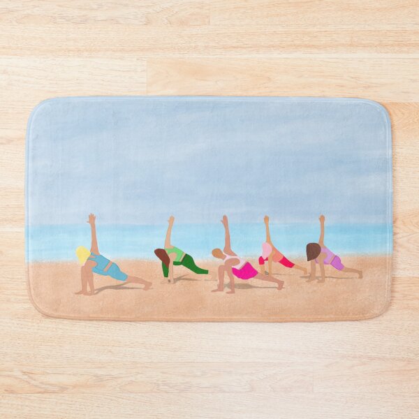 Item preview, Yoga on the beach designed and sold by bellesvibes.