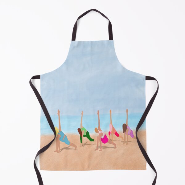 Item preview, Yoga on the beach designed and sold by bellesvibes.