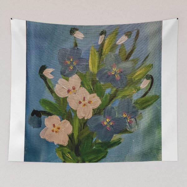 Item preview, abstract flowers and plants designed and sold by kkartwork.
