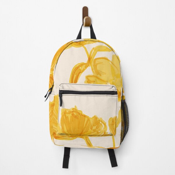 Item preview, Yellow Aesthetic Watercolor Abstract Flowers designed and sold by morgansgoods.
