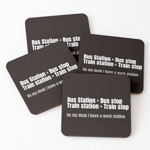 Item preview, A bus station is where a bus stops. A train station is where a train stops. On my desk I have a work station designed and sold by DAFIN.