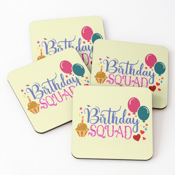 Item preview, Birthday squad funny design for family & friends designed and sold by Decconer.
