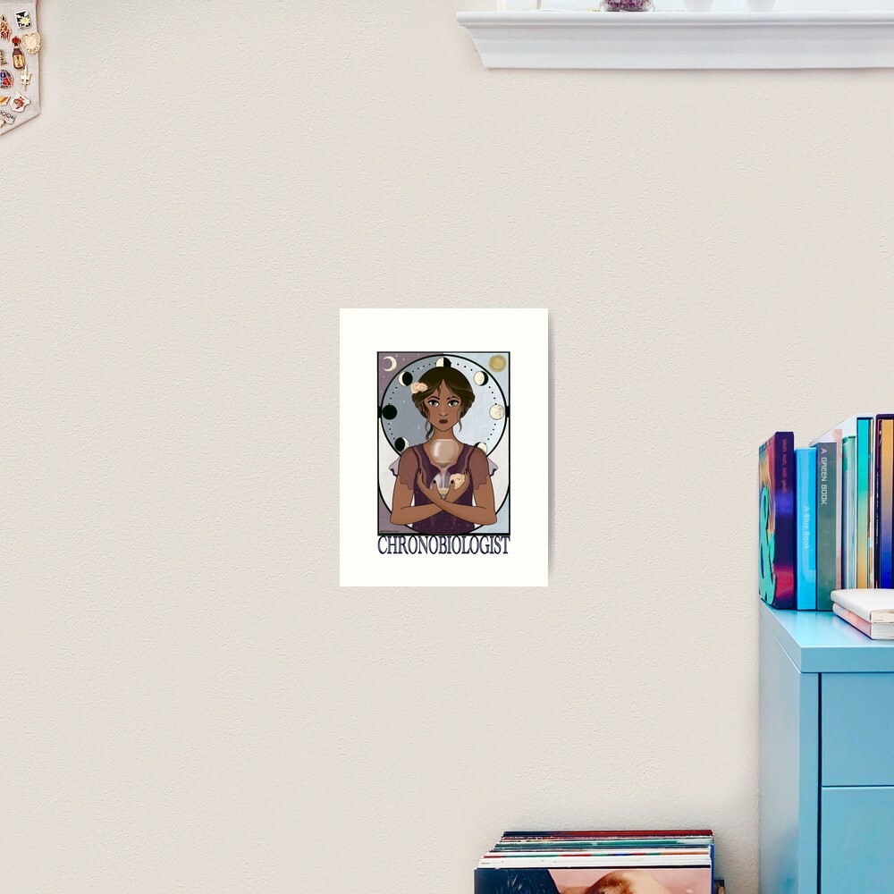 Chronobiologist (Art Nouveau) Art Print