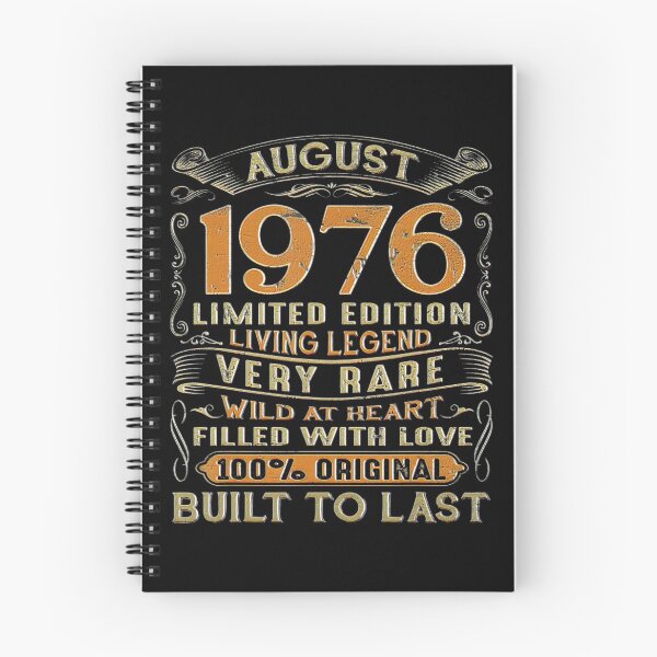 Item preview, Vintage 45 Years Old August 1976 45th Birthday Gift Ideas designed and sold by BargerStore.