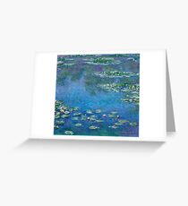 Claude Monet - Water Lilies (1906) Greeting Card