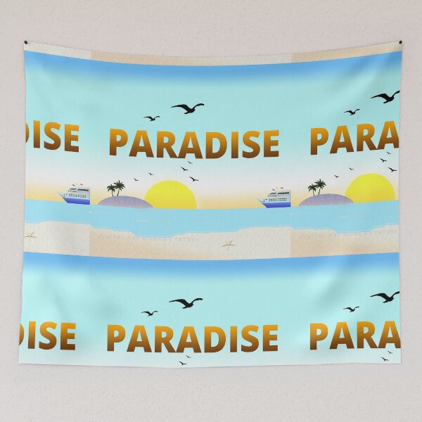 Item preview, Cruise Ship Paradise (Digital Art Made by TATZKI) designed and sold by Tatzki-Design.