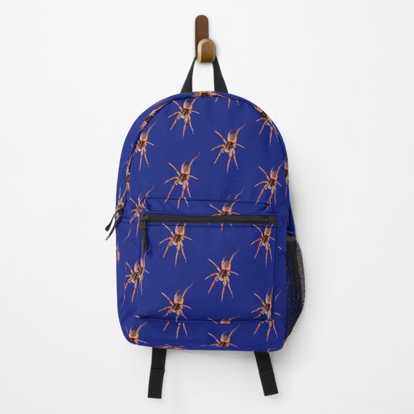 Item preview, Wolf Spider on Blue designed and sold by WanderingMogwai.
