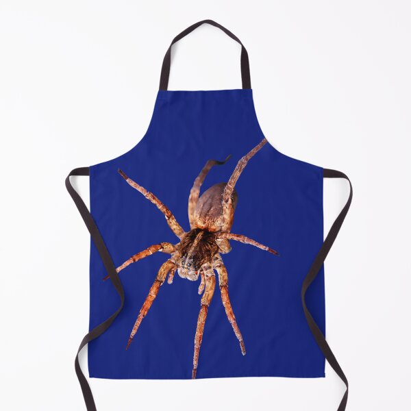 Item preview, Wolf Spider on Blue designed and sold by WanderingMogwai.