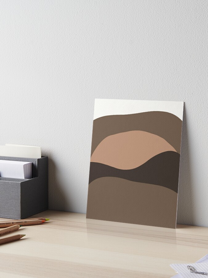 Brown Aesthetic Art Prints for Sale