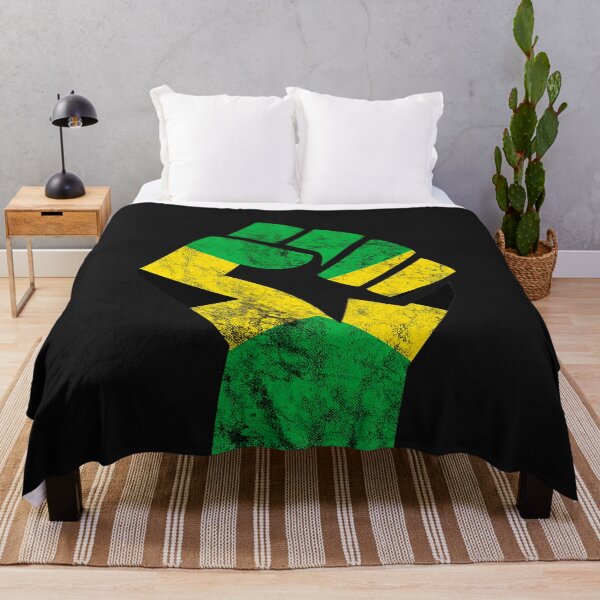 Item preview, Jamaica Fist Jamaican Pride Jamaican Flag Caribbean Trip designed and sold by MatthewBateman.