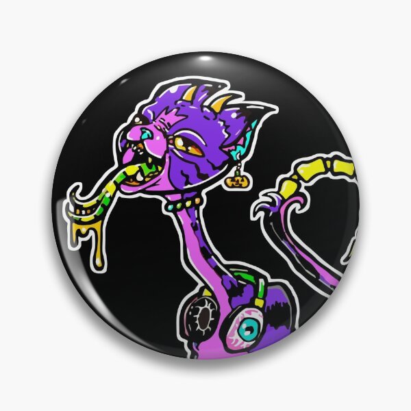 Item preview, Neon Demon Cat designed and sold by JanGrackle.