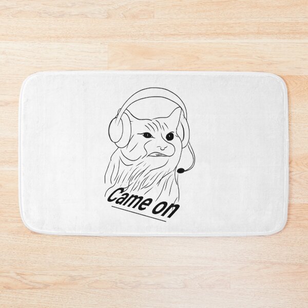Item preview, cat wearing headset designed and sold by AhmadKosasih.
