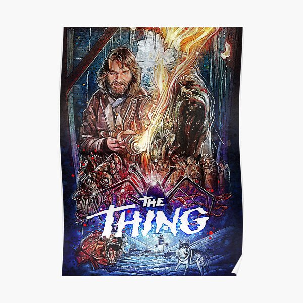the thing classic horror Poster