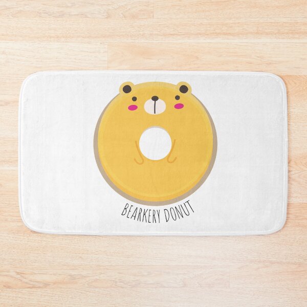 Item preview, Bearkery Bear Donut (Yellow) designed and sold by sanashibata.