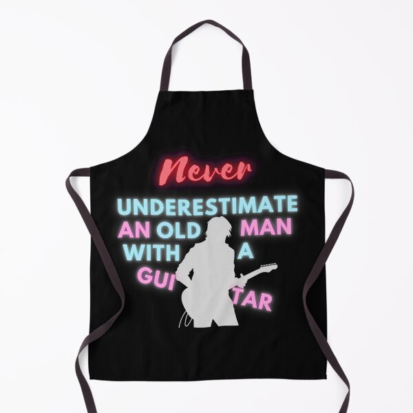 Item preview, Never Underestimate An Old Man With A Guitar designed and sold by Bold Habit Co..