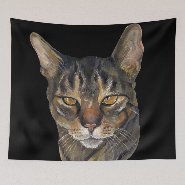 Item preview, cosmic feline designed and sold by wauymau.