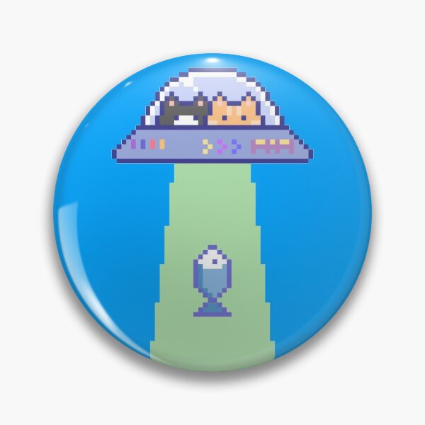 Item preview, Pixel Alien Cat designed and sold by WillandArt.