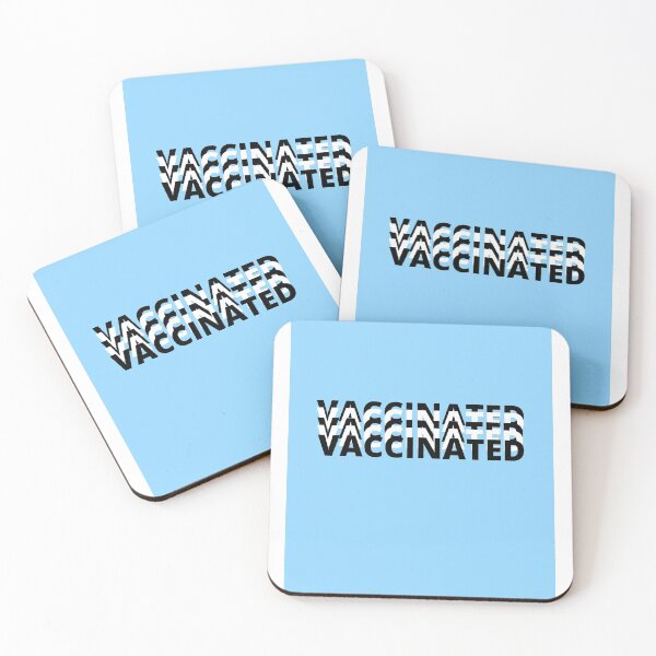 Item preview, Vaccinated, Vaccinated, Vaccinated Text designed and sold by Mandy-30.