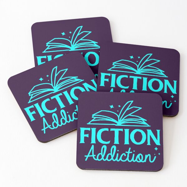 Item preview, Fiction Addiction - Books designed and sold by S Cube Design.