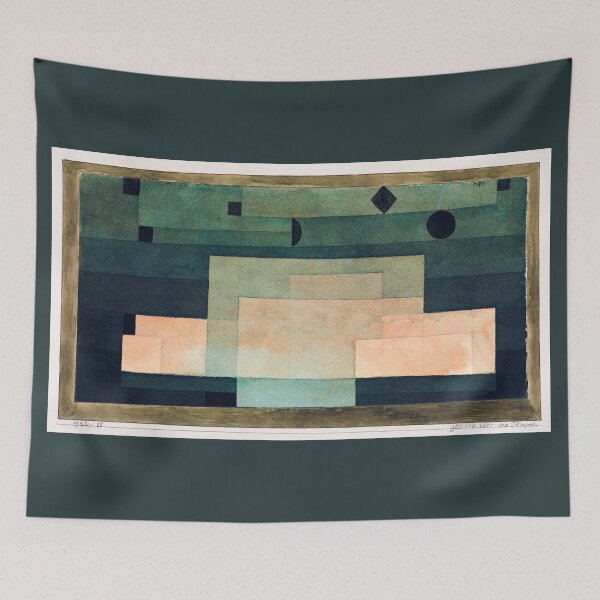 Item preview, PAUL KLEE HD - The Firmament Above the Temple 1922  designed and sold by Go Logo Designs.