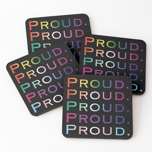 Item preview, Proud. -- LGBT text collection designed and sold by Empcaesar.