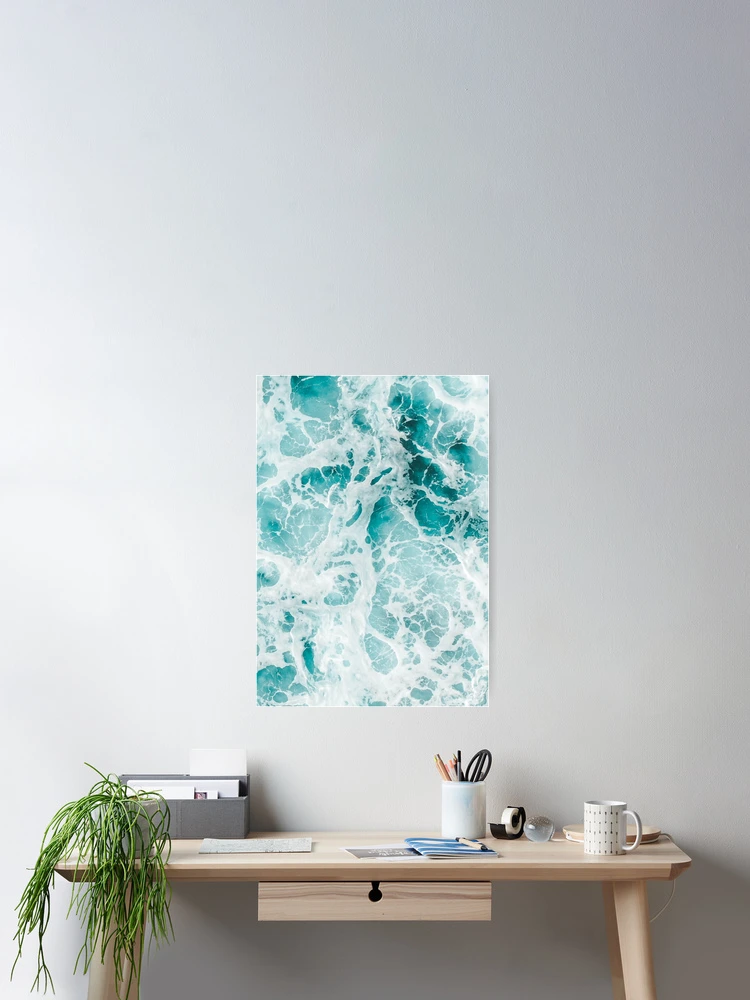 Thumbnail 2 of 3, Poster, Blue ocean designed and sold by Roshan Keenoo.