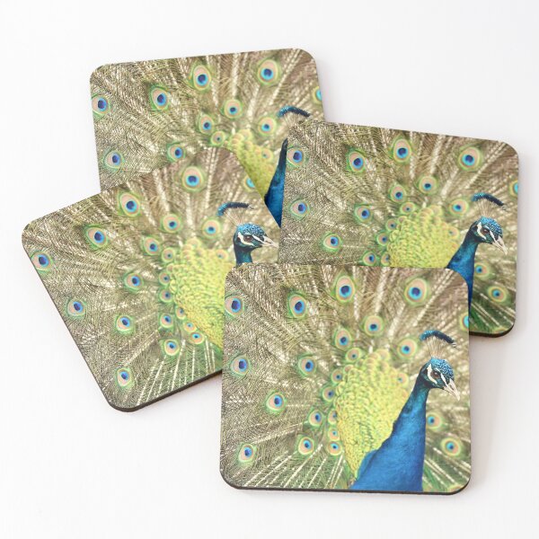 Item preview, Peacock with tail feathers designed and sold by smartcircle.