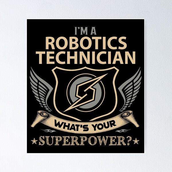Artikelvorschau, Robotertechniker T-Shirt - Superpower Job Geschenkartikel Tee entworfen und verkauft von hinettiker.