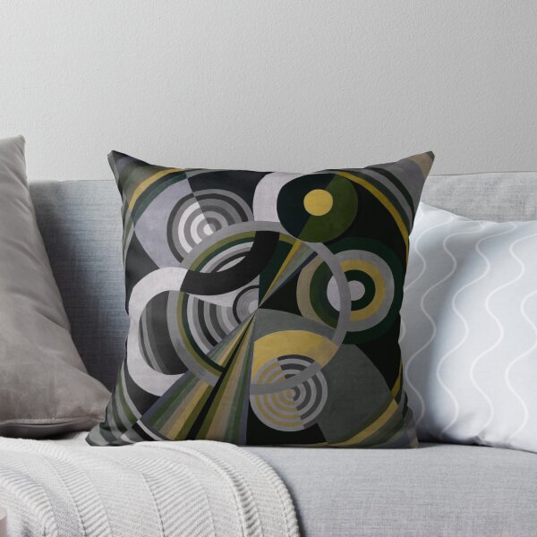 Item preview, Robert Delaunay - Rythme no,01,olive green, yellow designed and sold by Vivanne-art.