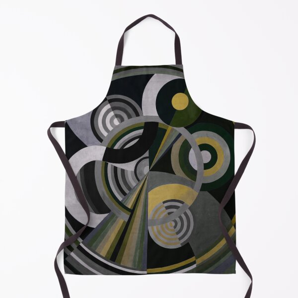 Item preview, Robert Delaunay - Rythme no,01,olive green, yellow designed and sold by Vivanne-art.