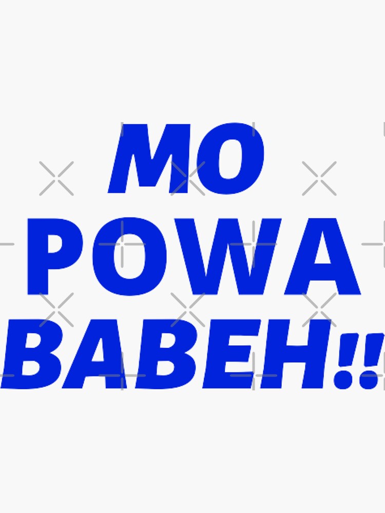 mo powa baby shirt