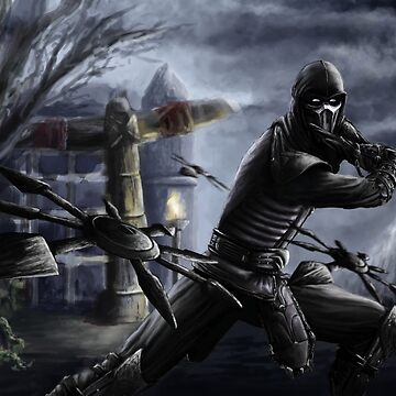 Quadro e poster Noob Saibot - Mortal Kombat - Quadrorama