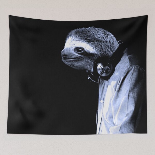 Item preview, DJ Sloth designed and sold by Furry And  Purry.