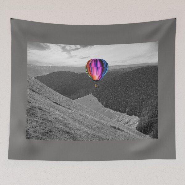 Item preview, Hot Air Balloon of the High Peak designed and sold by Alisonchambers2.