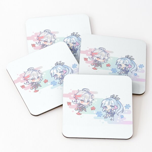 Item preview, Genshin Impact Chibi Kazhuha and Ayaka  designed and sold by NewEraMutant.