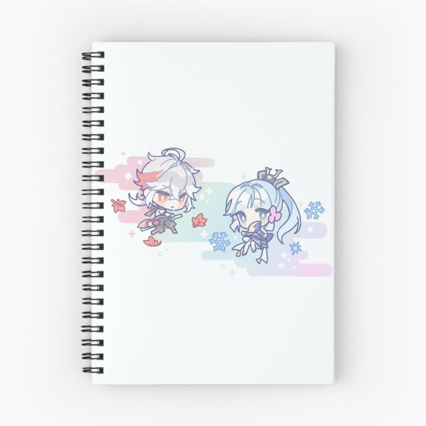 Item preview, Genshin Impact Chibi Kazhuha and Ayaka  designed and sold by NewEraMutant.