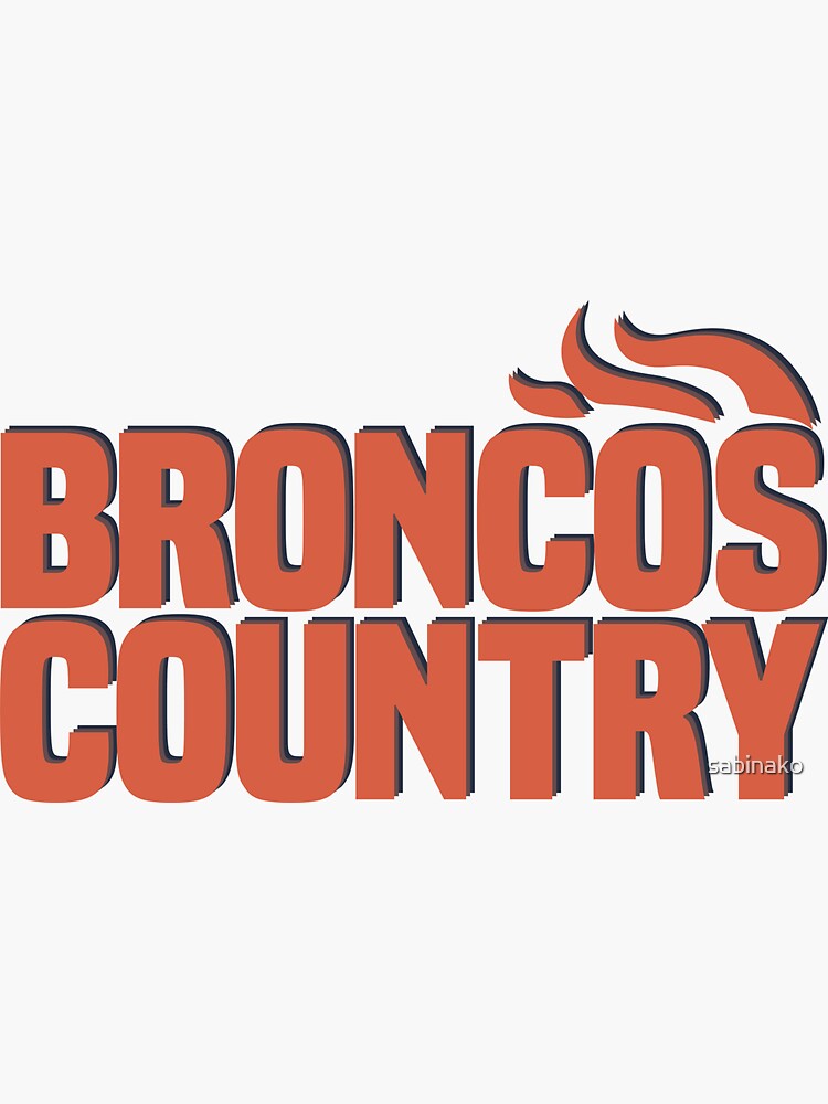 Three Amigos- Broncos Sticker for Sale by DeadStadium