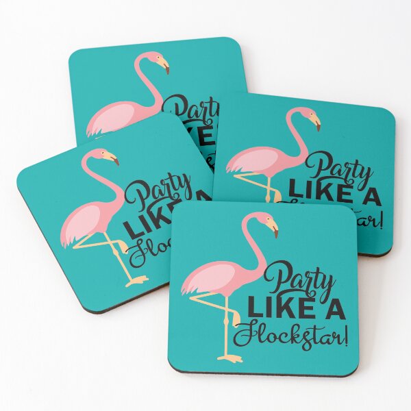 Item preview, Party Like A Flockstar designed and sold by S Cube Design.