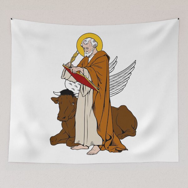 Item preview, ST LUKE designed and sold by CatholicSaints.
