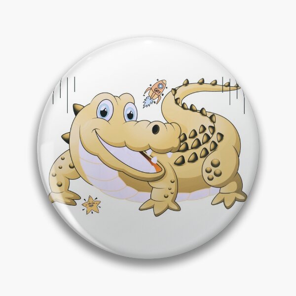 Item preview, Funny yellow crocodile ? designed and sold by spreadshg.