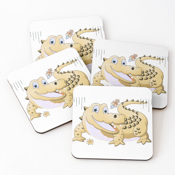 Item preview, Funny yellow crocodile ? designed and sold by spreadshg.