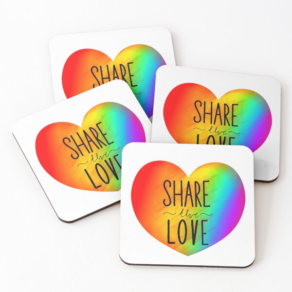 Item preview, Share the love rainbow designed and sold by kozuchanizm.