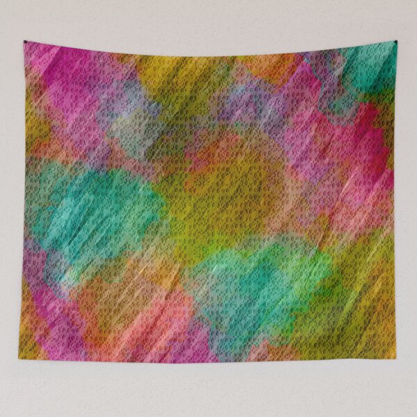 Item preview,  Abstract Watercolor Design,Digital painted abstract design,Colorful texture.Fractal art.Abstract Geometric Background designed and sold by oyonni design.