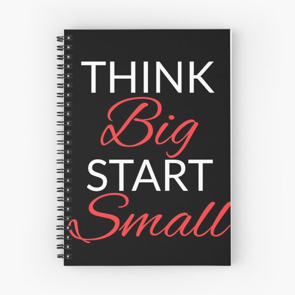 Item preview, Think Big Start Small designed and sold by Daluyong.