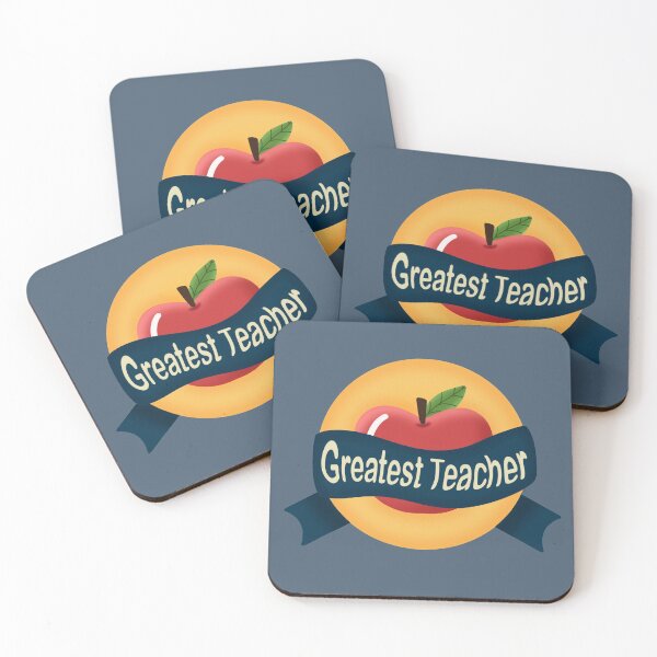 Item preview, Greatest Teacher designed and sold by CricketDoodles.