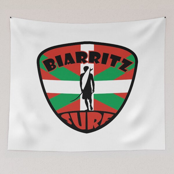 Item preview, Biarritz Basque Country Surf Sticker designed and sold by TonySpencer.