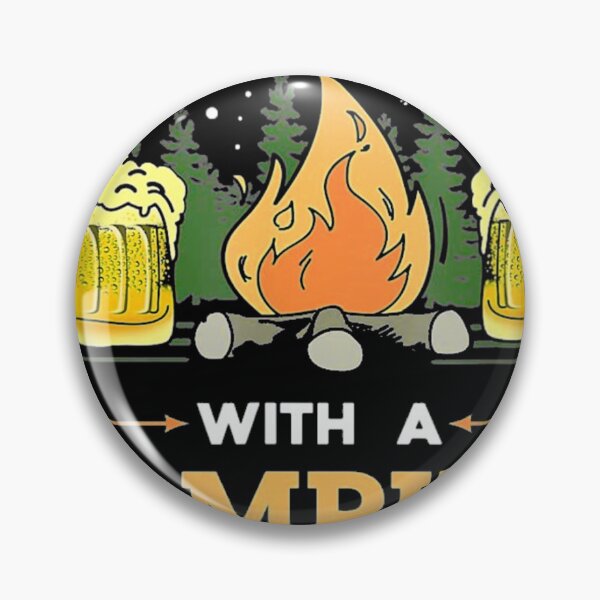 Item preview, Beer Drinker With A Camping Problem designed and sold by chanyang333.