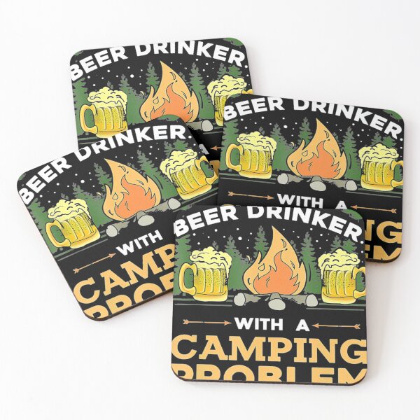 Item preview, Beer Drinker With A Camping Problem designed and sold by chanyang333.