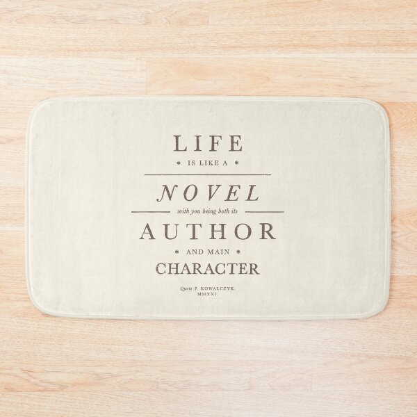 Item preview, Life Novel Vintage Quote designed and sold by Eurokollektiv.
